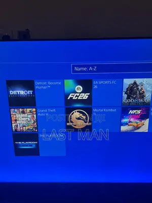 Playstation 4 Slim 500gig With 6 Games Installed