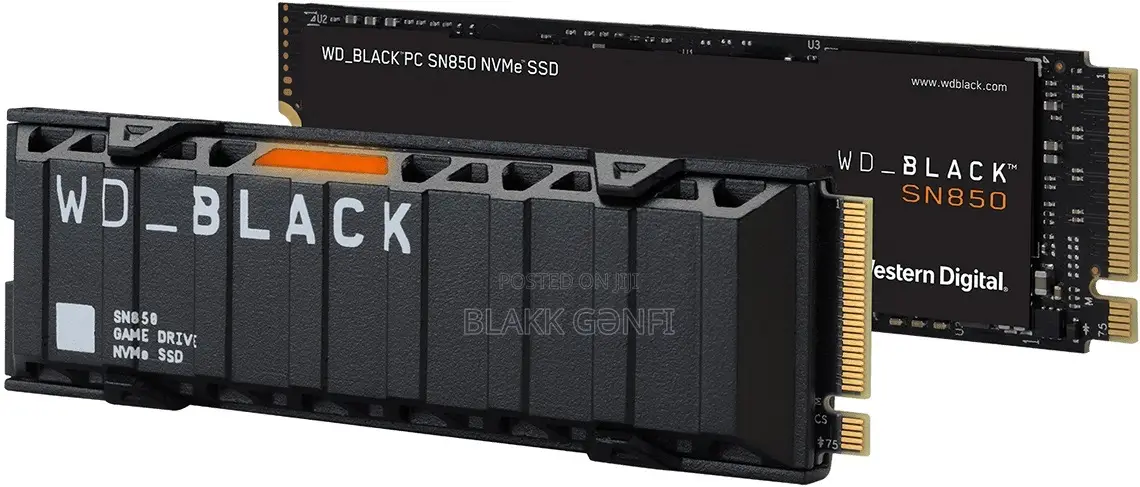 Wd Sn850 With Heatsink 1tb Pcie Gen4 Nvme Ps5 SSD