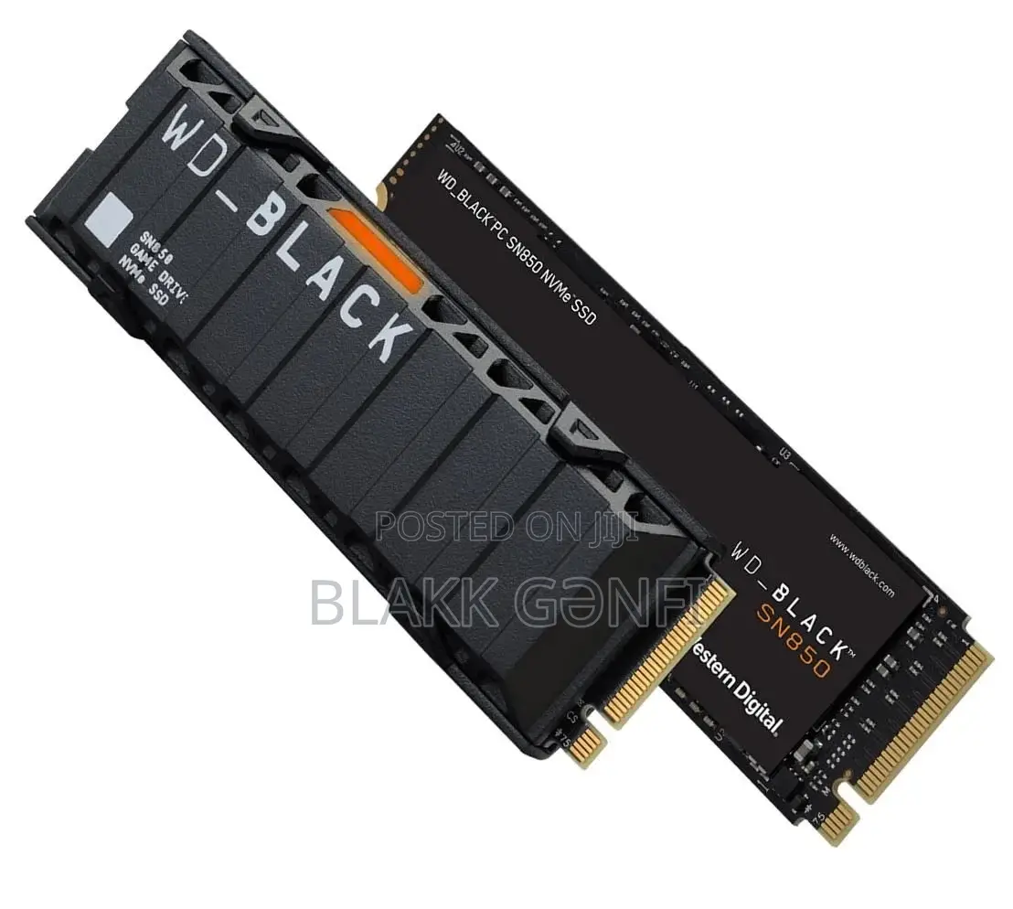 Wd Sn850 With Heatsink 1tb Pcie Gen4 Nvme Ps5 SSD