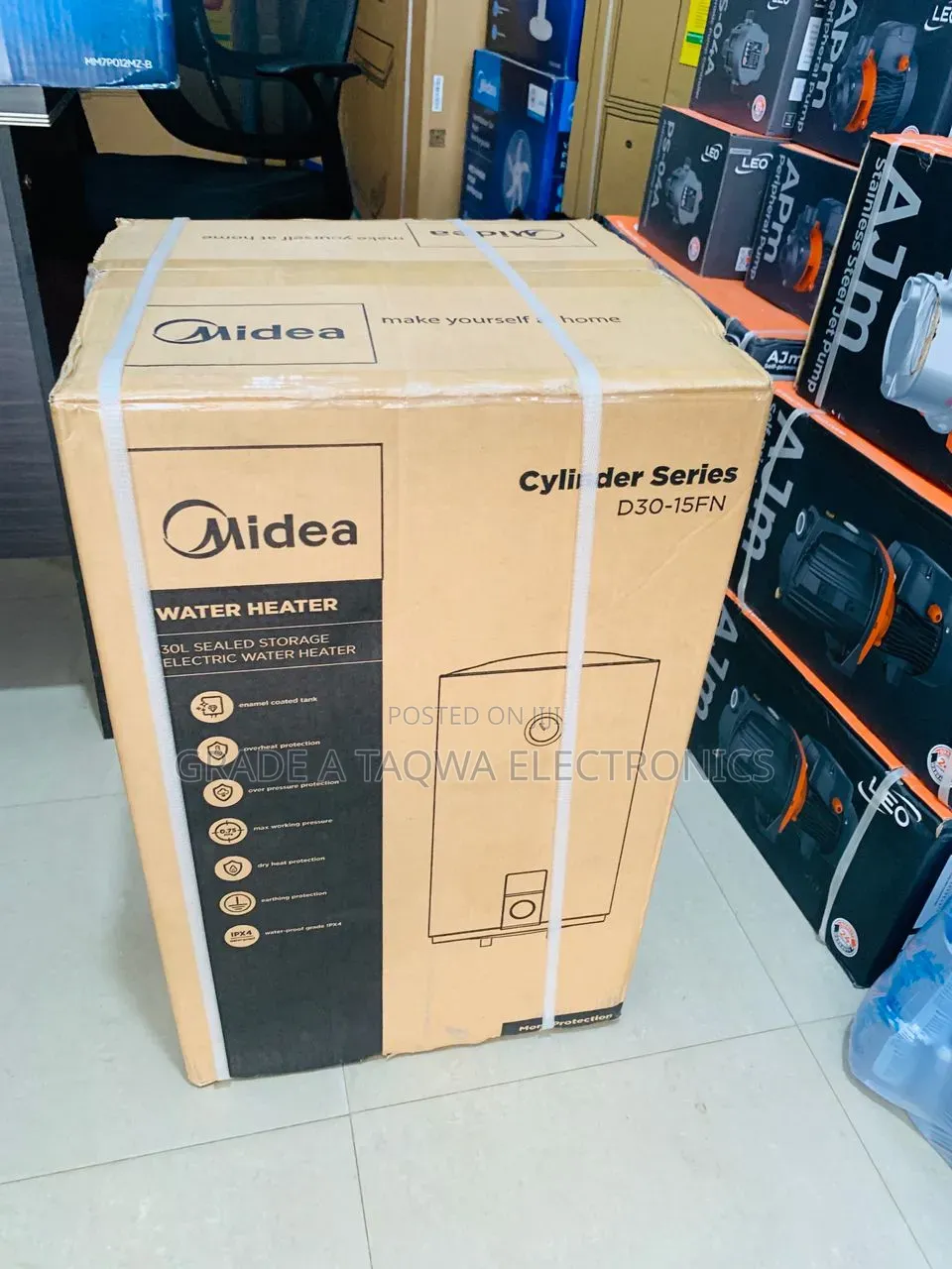 1500w Media 30-Litre Water Heater