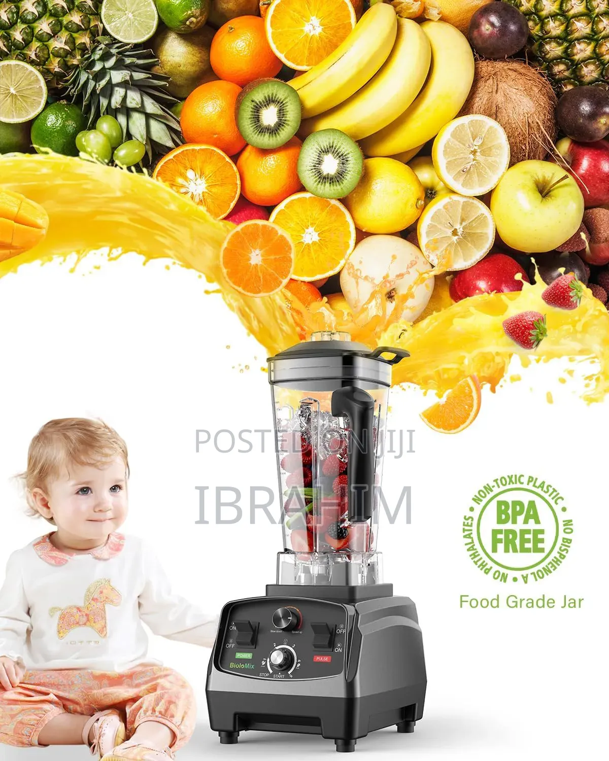 2200w Commercial Business Blender • Runs 24hrs None Stop