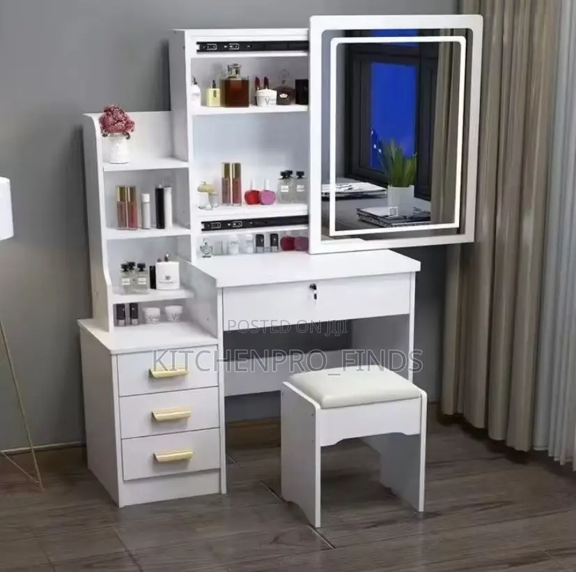 Bedroom Dressing Mirror (Led Light)