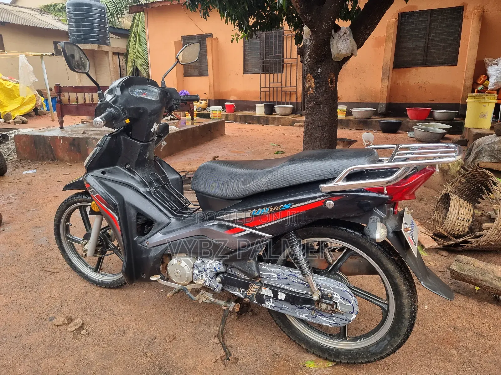 Haojue UH115/UH115S 2024 Black