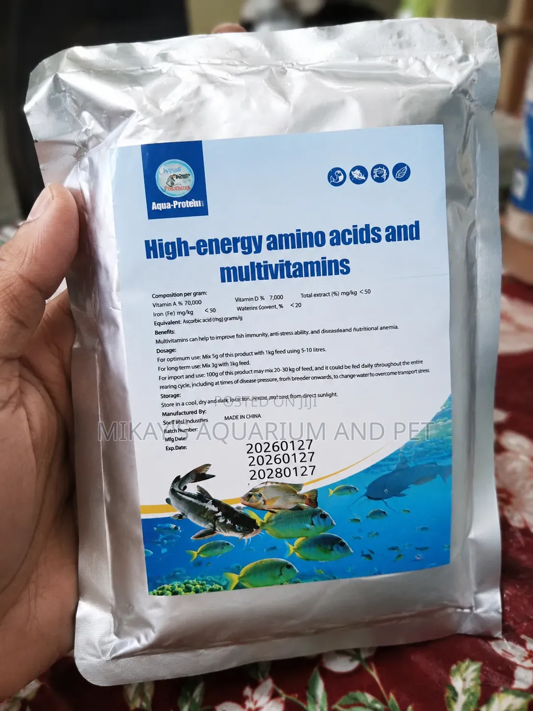 Growth Booster and High Energy Amino Acids and Multivitamins