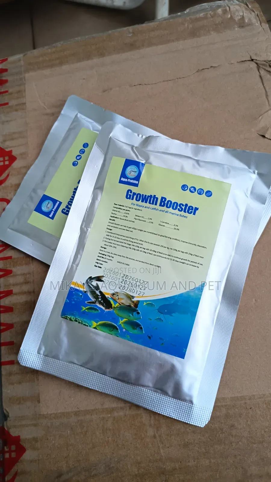 Growth Booster and High Energy Amino Acids and Multivitamins