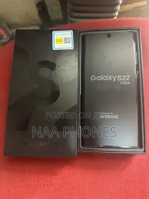 New Samsung Galaxy S22 Ultra 5G 256 GB Black