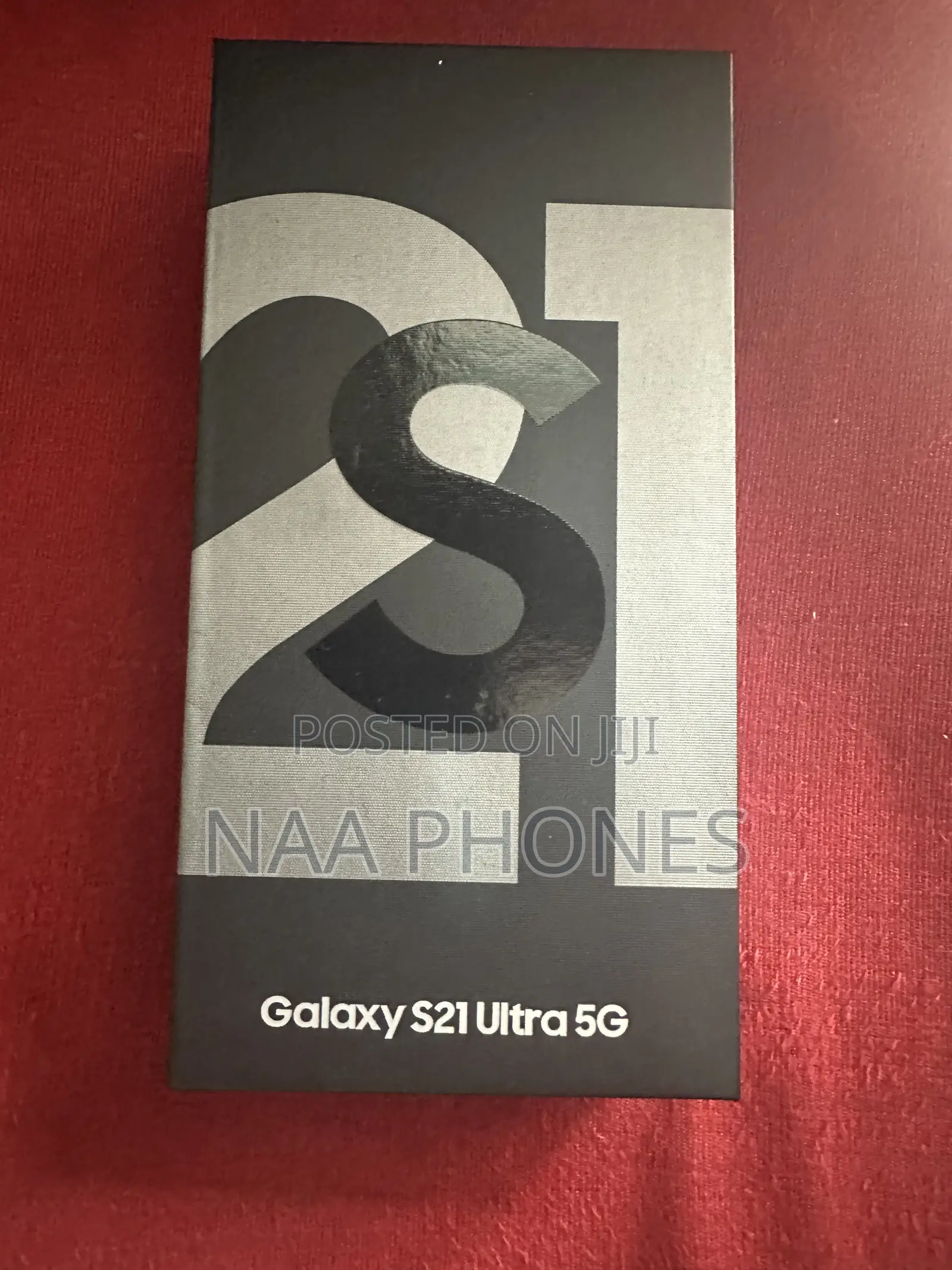 New Samsung Galaxy S21 Ultra 5G 128 GB Silver