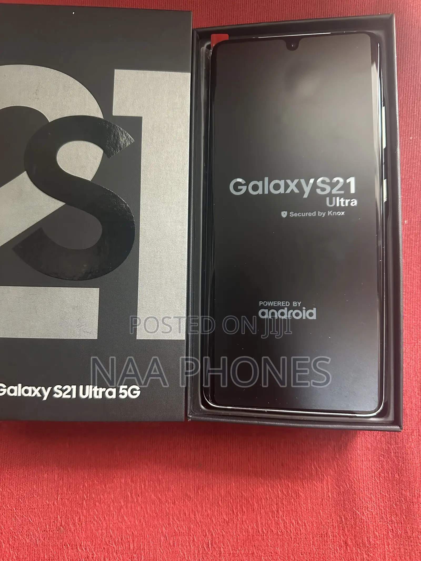 New Samsung Galaxy S21 Ultra 5G 128 GB Silver