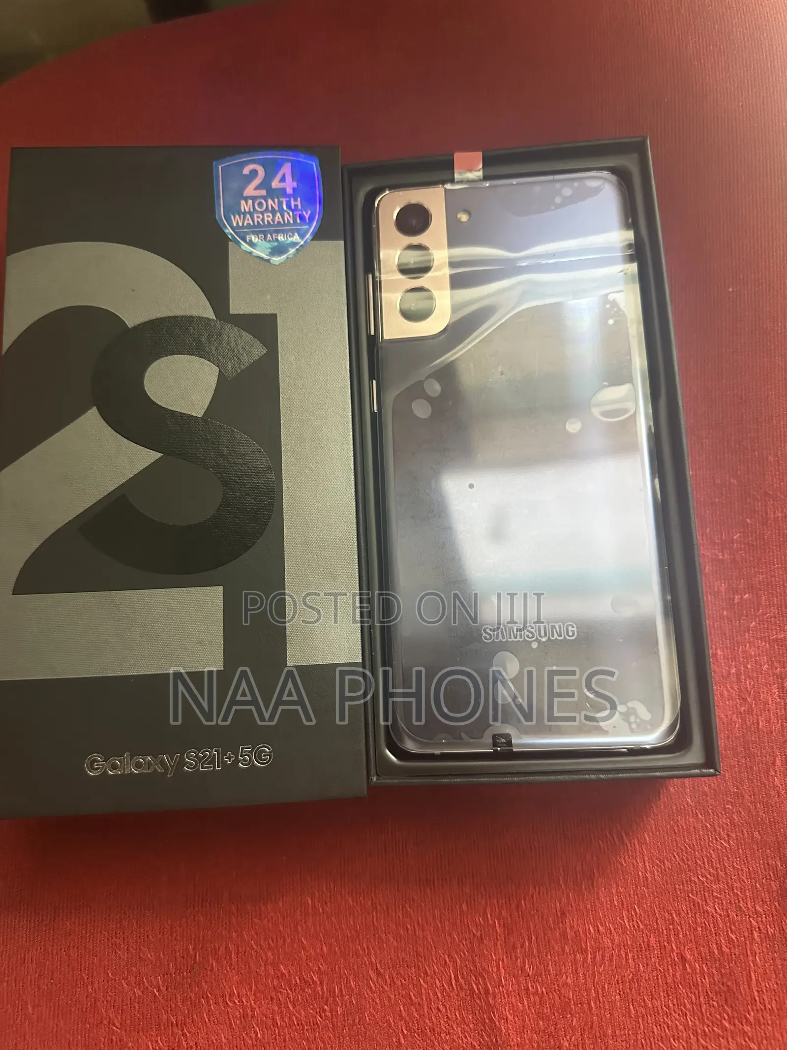 New Samsung Galaxy S21+ 5G 128 GB Rose Gold