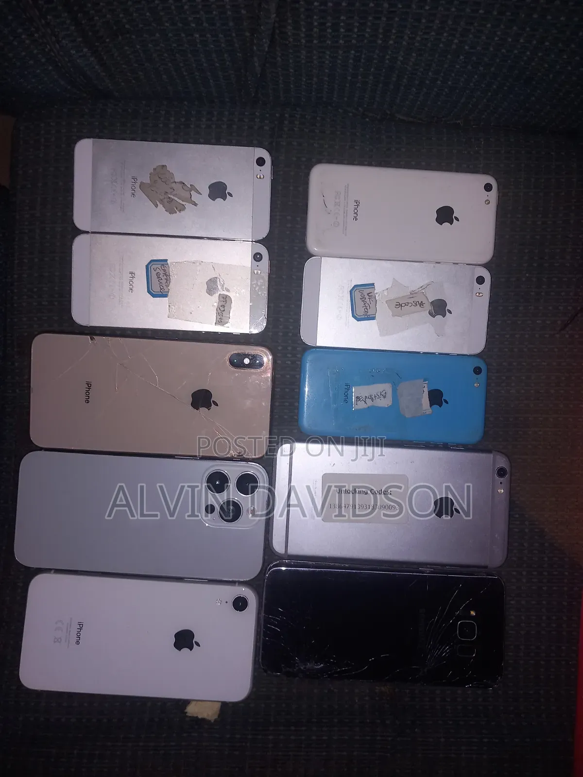 Bunch of iPhone 5 5s 5c and 16 Pro Max
