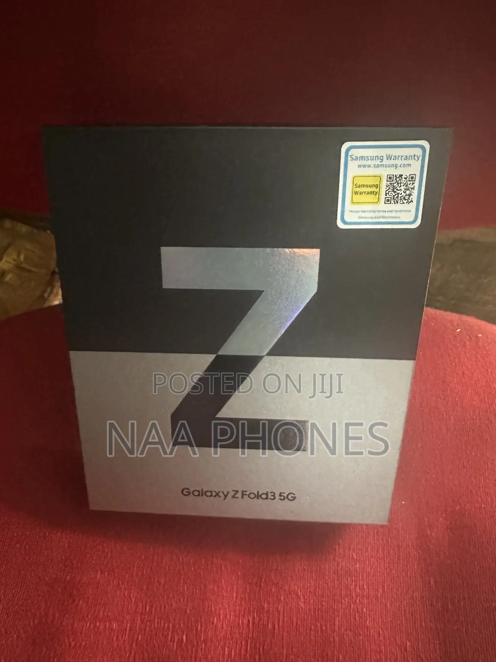 New Samsung Galaxy Z Fold3 5G 256 GB Black