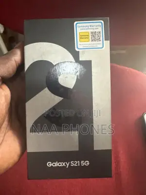 New Samsung Galaxy S21 5G 128 GB Black