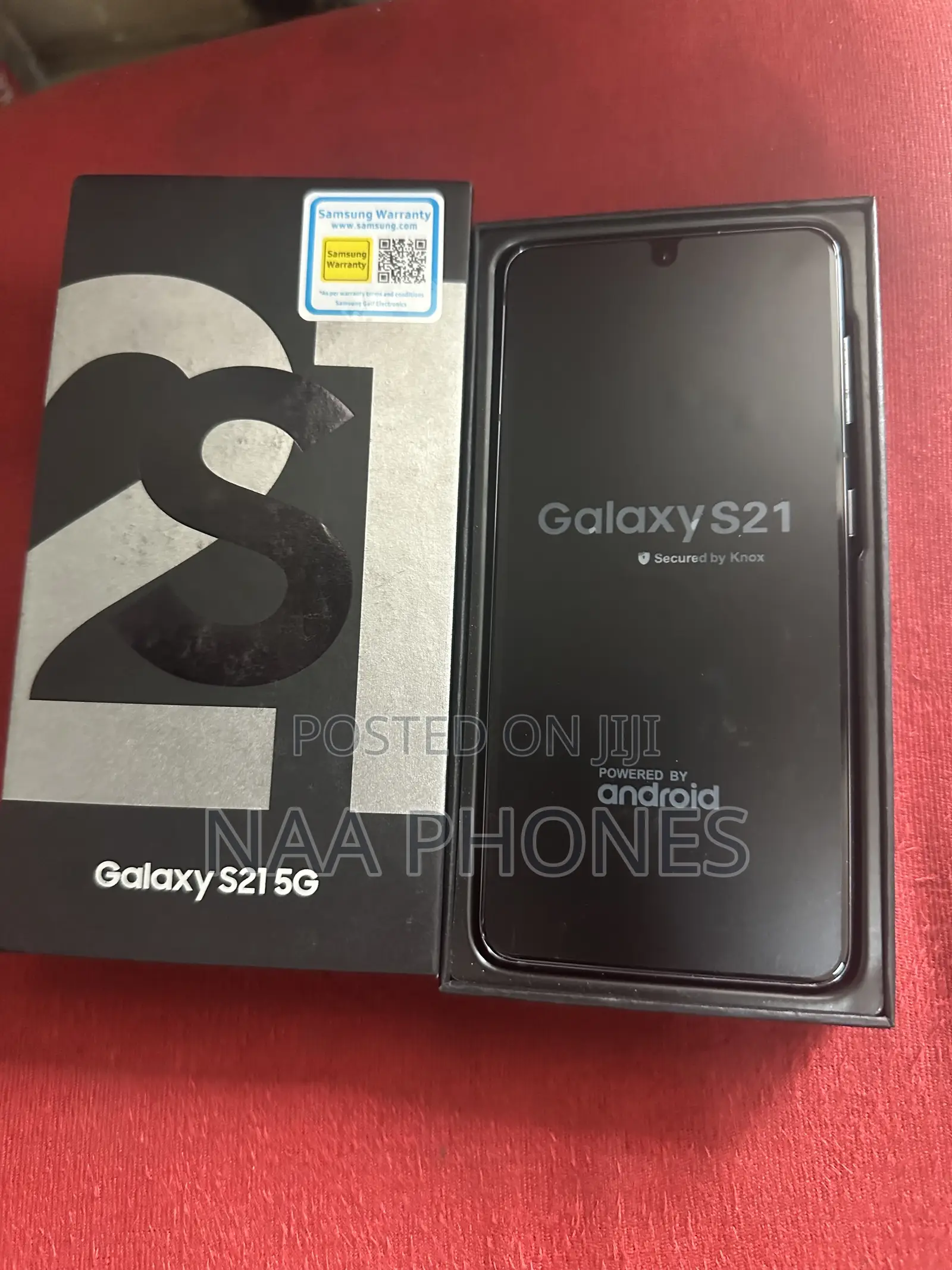 New Samsung Galaxy S21 5G 128 GB Black