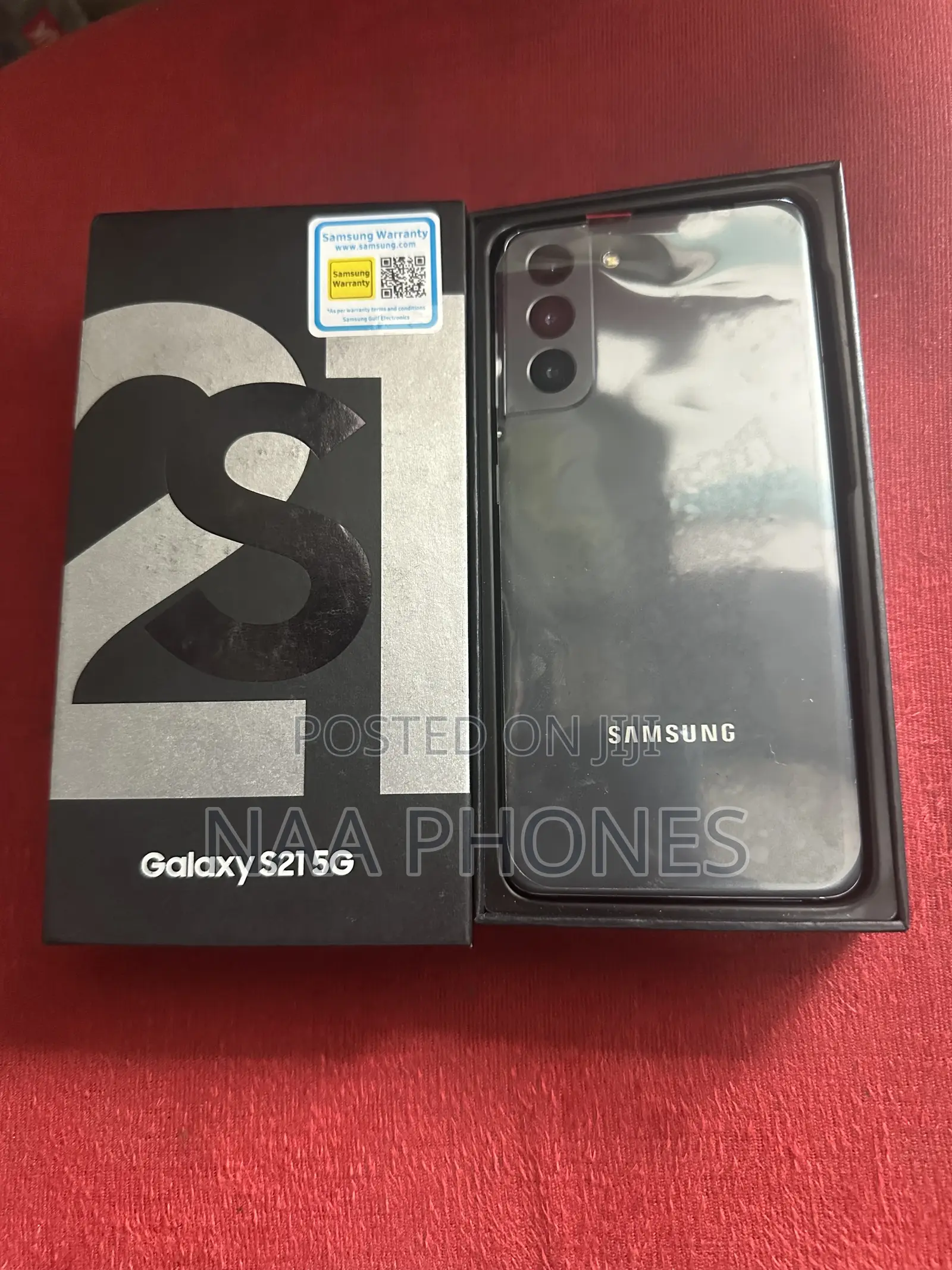 New Samsung Galaxy S21 5G 128 GB Black