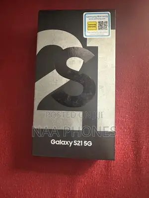 New Samsung Galaxy S21 5G 128 GB Black