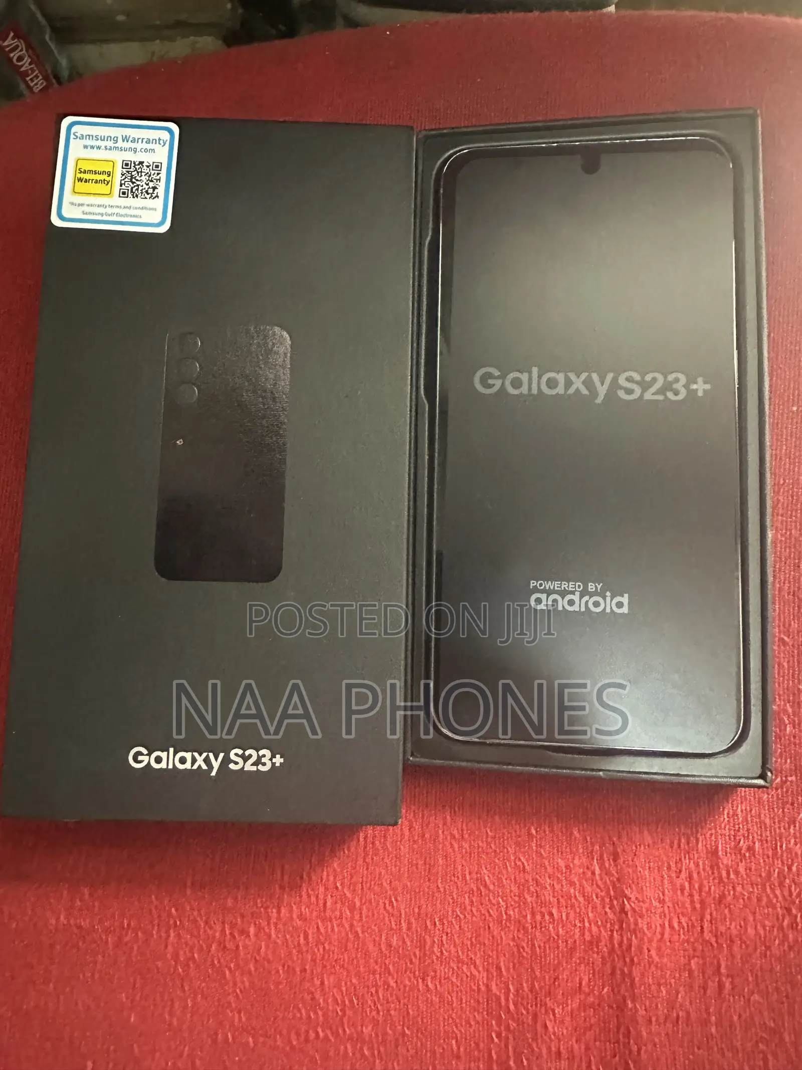 New Samsung Galaxy S23+ 256 GB Black