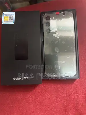 New Samsung Galaxy S23+ 256 GB Black