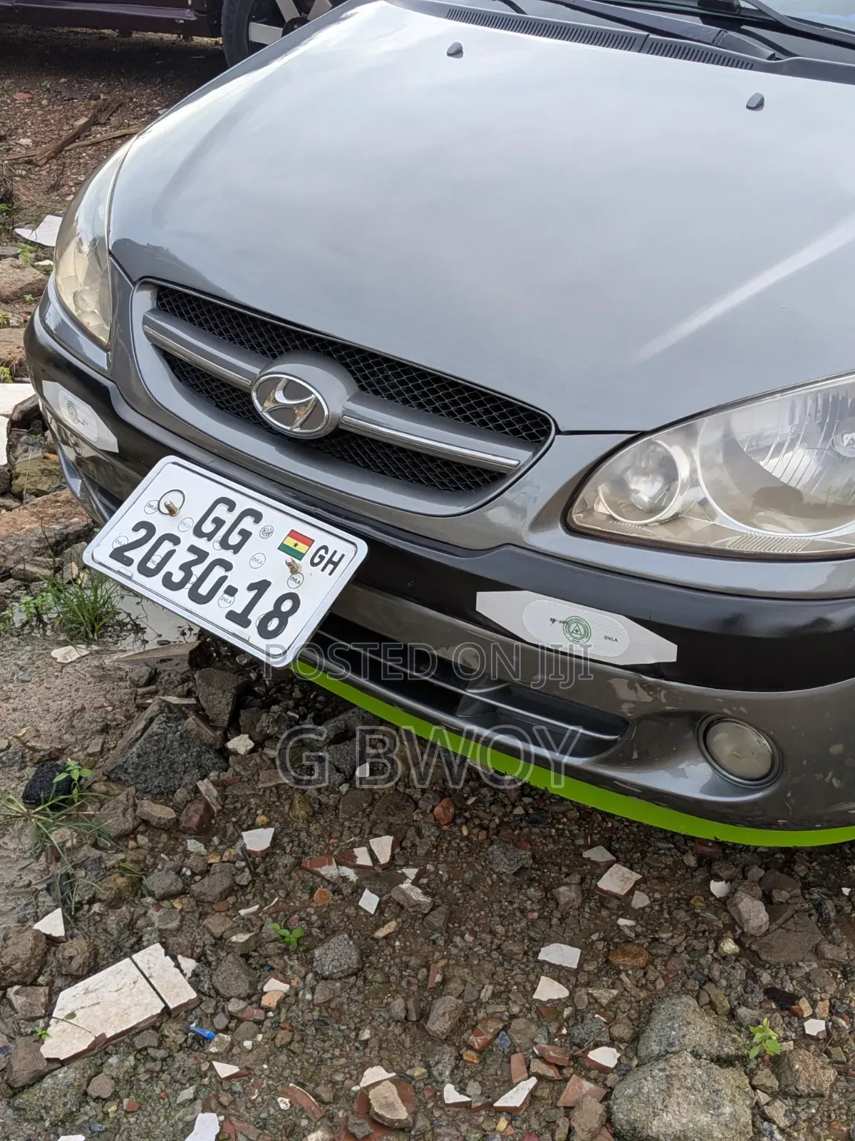 Hyundai Getz 2008 Gray