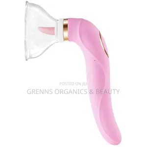 Vacuum Suction Vibrator – 2 Suction Cups Breast Clit Toy