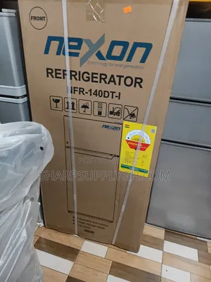 Nexon 112 Double Door Refrigerator (Nfr-140dt-I) - Silver