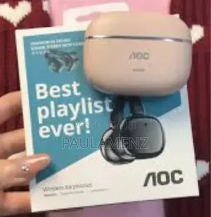 Aoc Wireless Ear- Clip Sound Stereo Earbud.