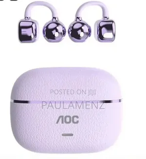 Aoc Wireless Ear- Clip Sound Stereo Earbud.