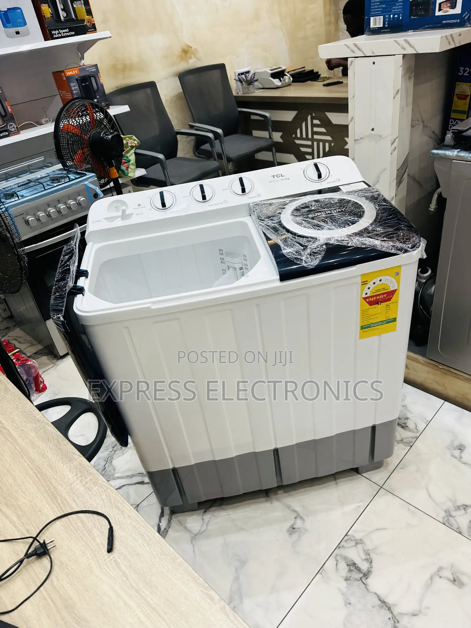 Quick Wash and Spin TCL 10.5kg Topload Twintub