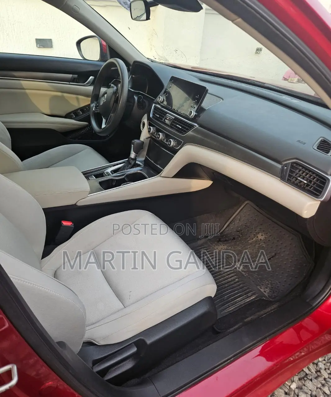 Honda Accord LX (1.5L 4cyl Turbo CVT) 2019 Red