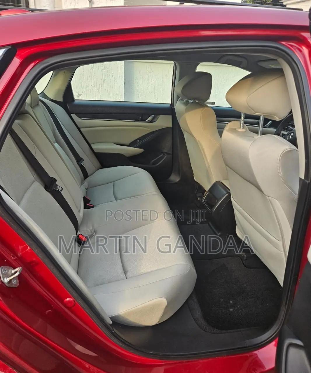 Honda Accord LX (1.5L 4cyl Turbo CVT) 2019 Red