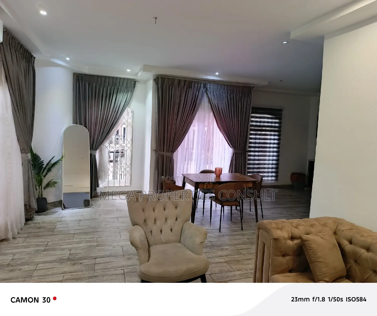 Furnished 2bdrm Apartment in Boundary Road Area for rent
