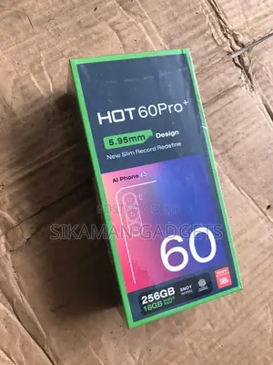 New Infinix Hot 60 Pro+ 256 GB Black