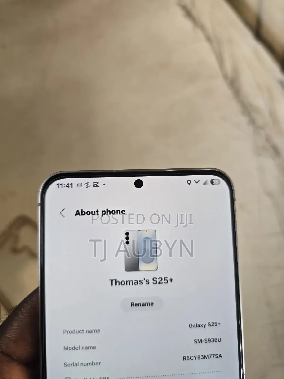 Samsung Galaxy S25+ 256 GB Silver
