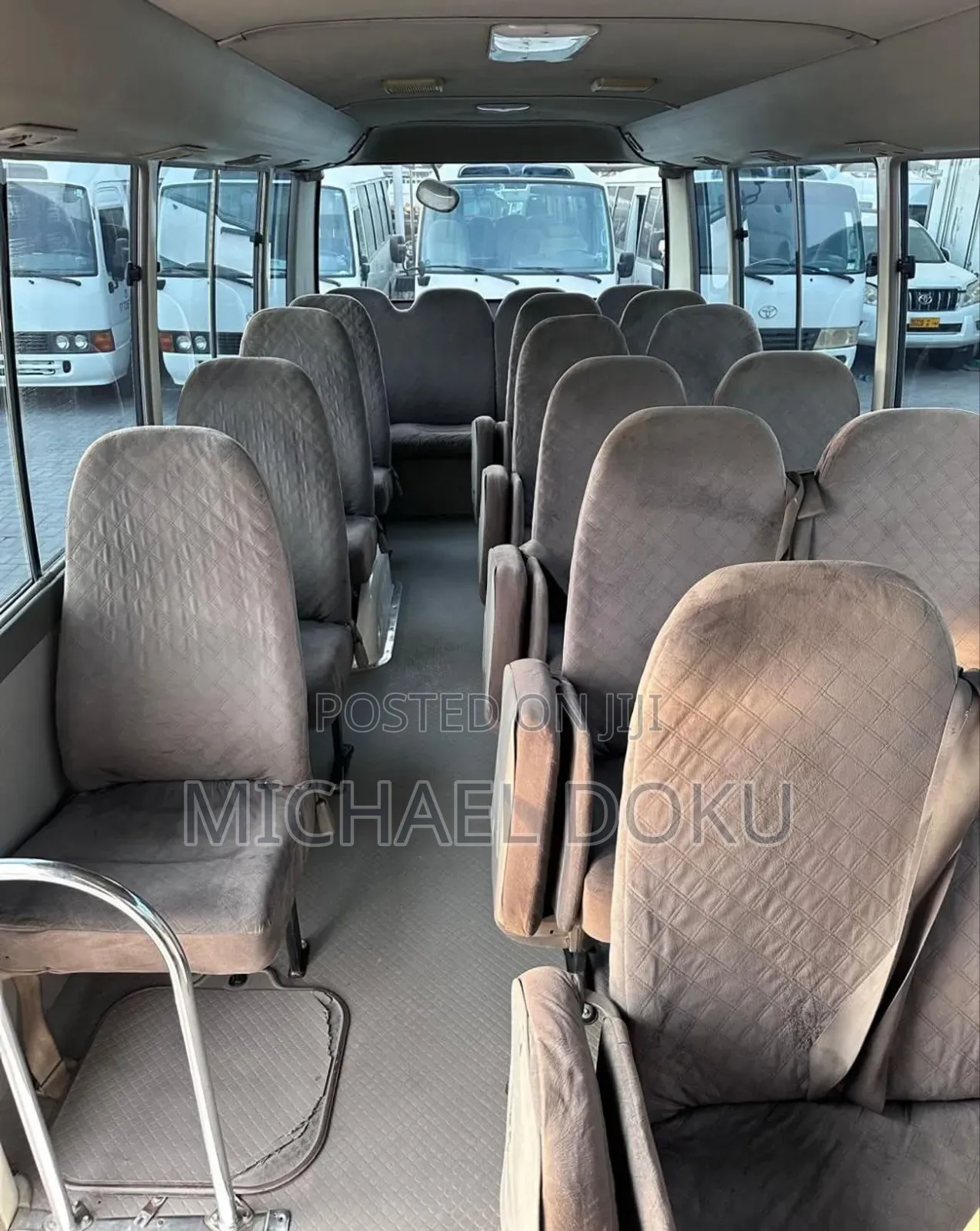 Toyota Coaster 2015 White