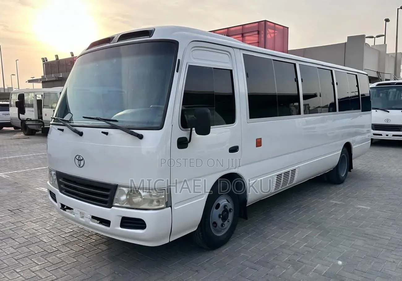 Toyota Coaster 2015 White