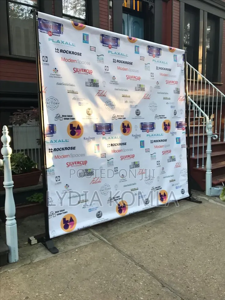 Backdrop With Branding