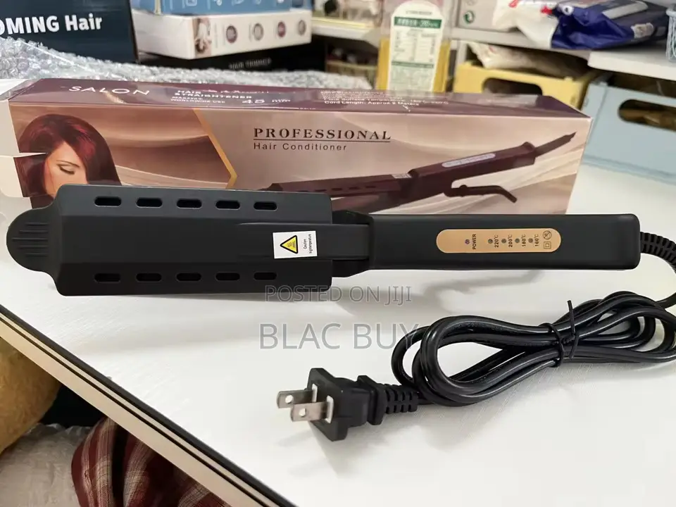 2 In 1 Hair Straightener, Curler And Steamer For All Hair Types