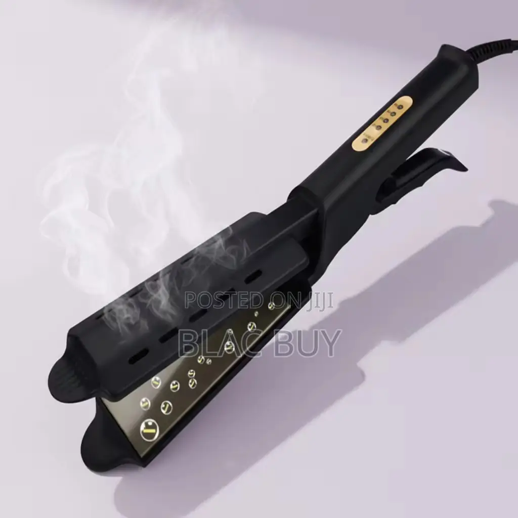 2 In 1 Hair Straightener, Curler And Steamer For All Hair Types