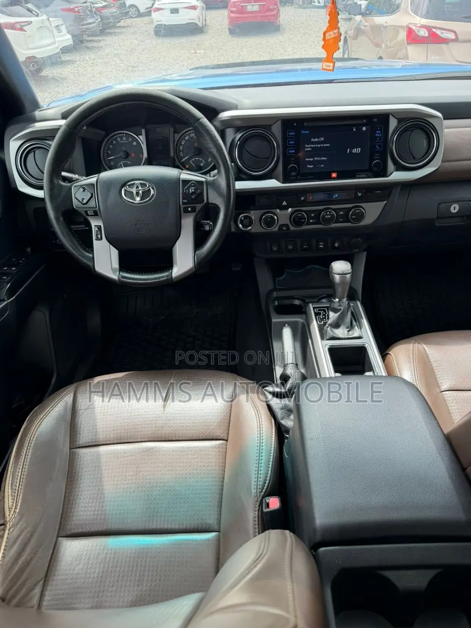 Toyota Tacoma 4dr Double Cab 2016 Blue