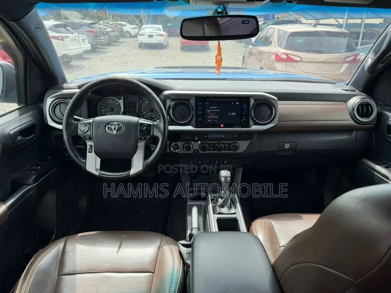 Toyota Tacoma 4dr Double Cab 2016 Blue