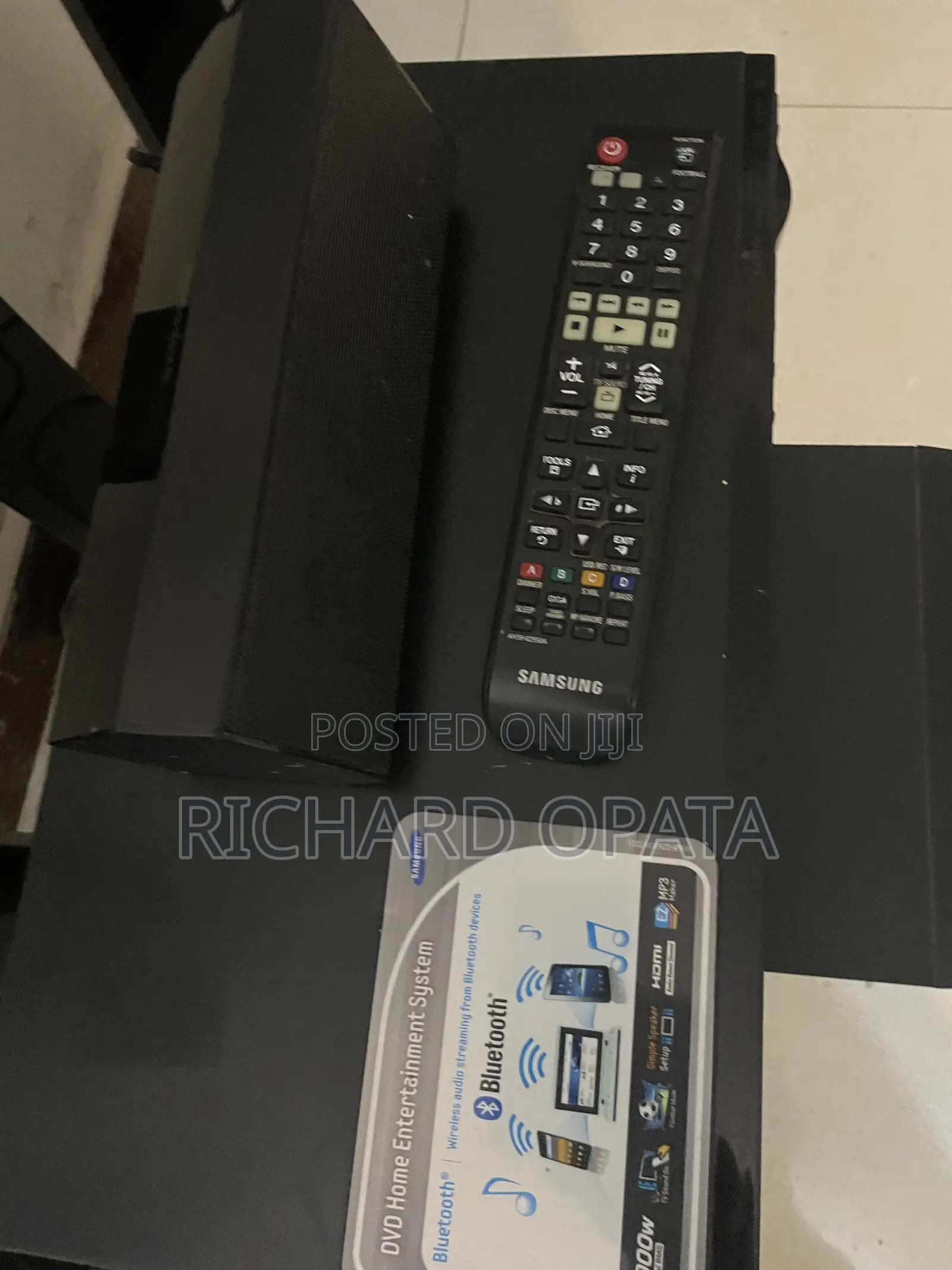 Samsung Home Theater With Great Woofer and Surrounds