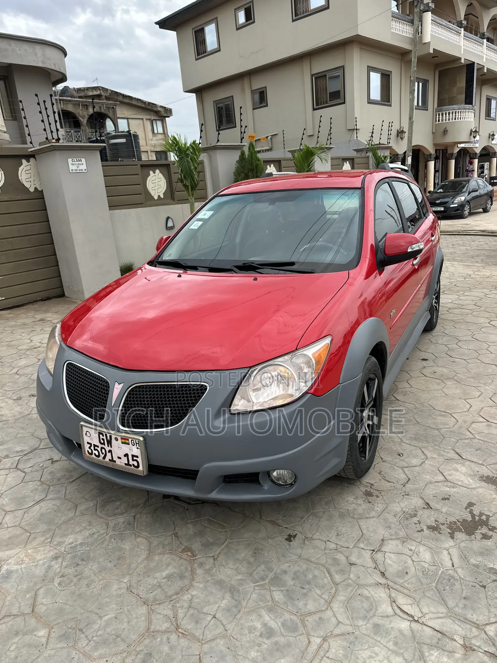 Pontiac Vibe 2008 Red