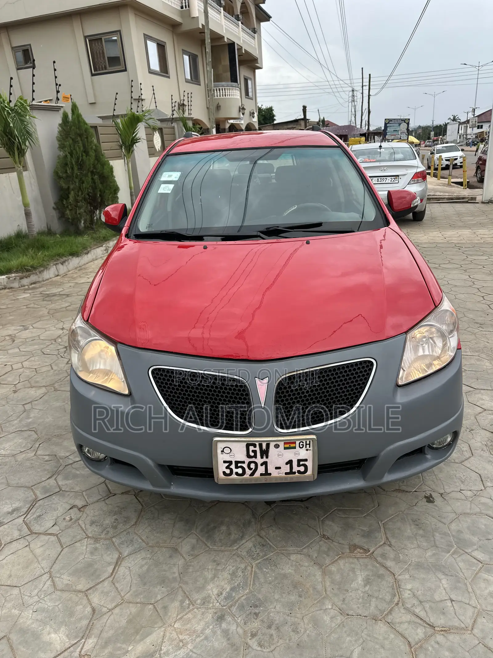 Pontiac Vibe 2008 Red