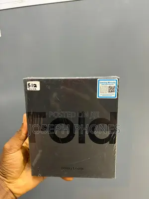 New Samsung Galaxy Fold 5G 512 GB Black