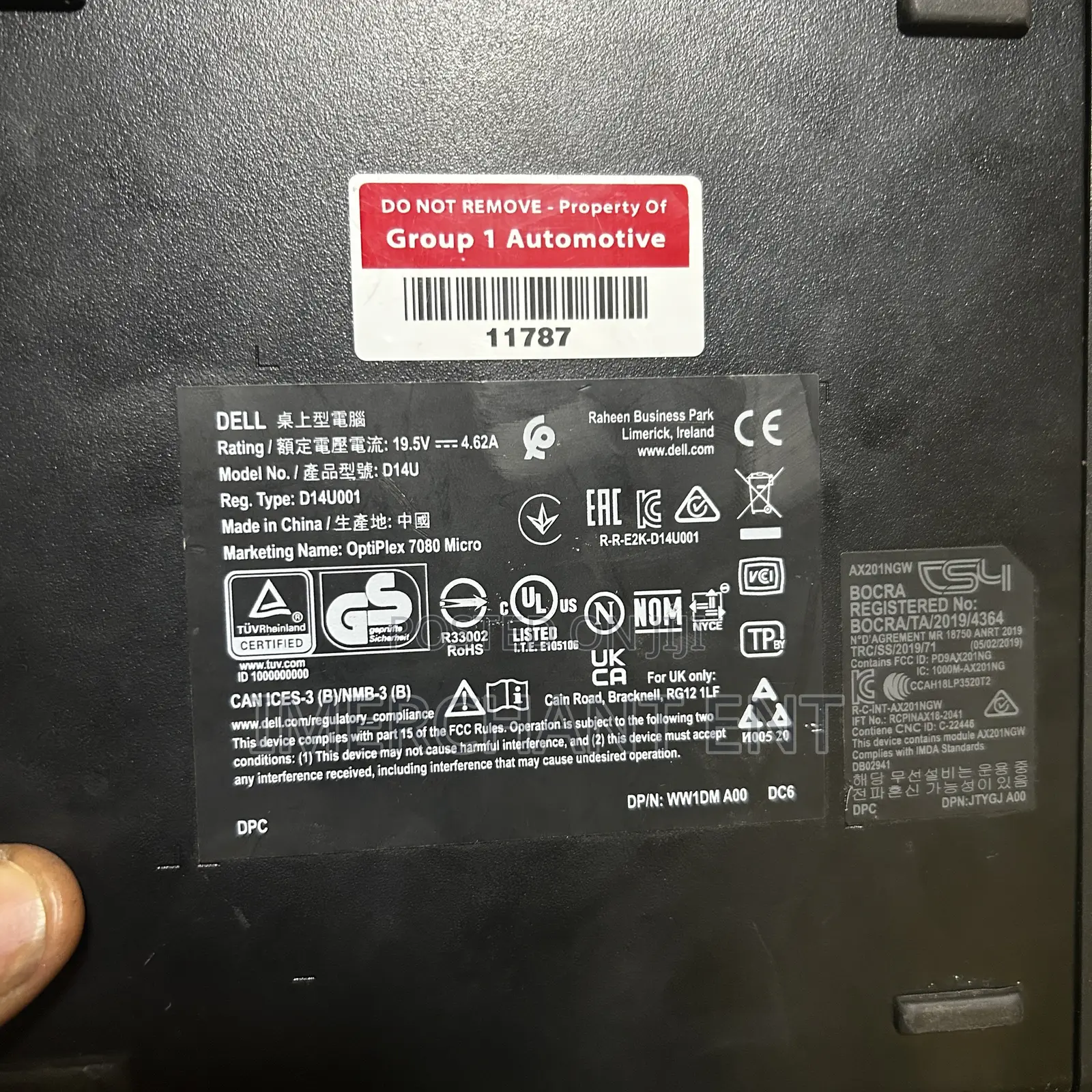 Desktop Computer Dell 16GB Intel Core i5 SSD 256GB