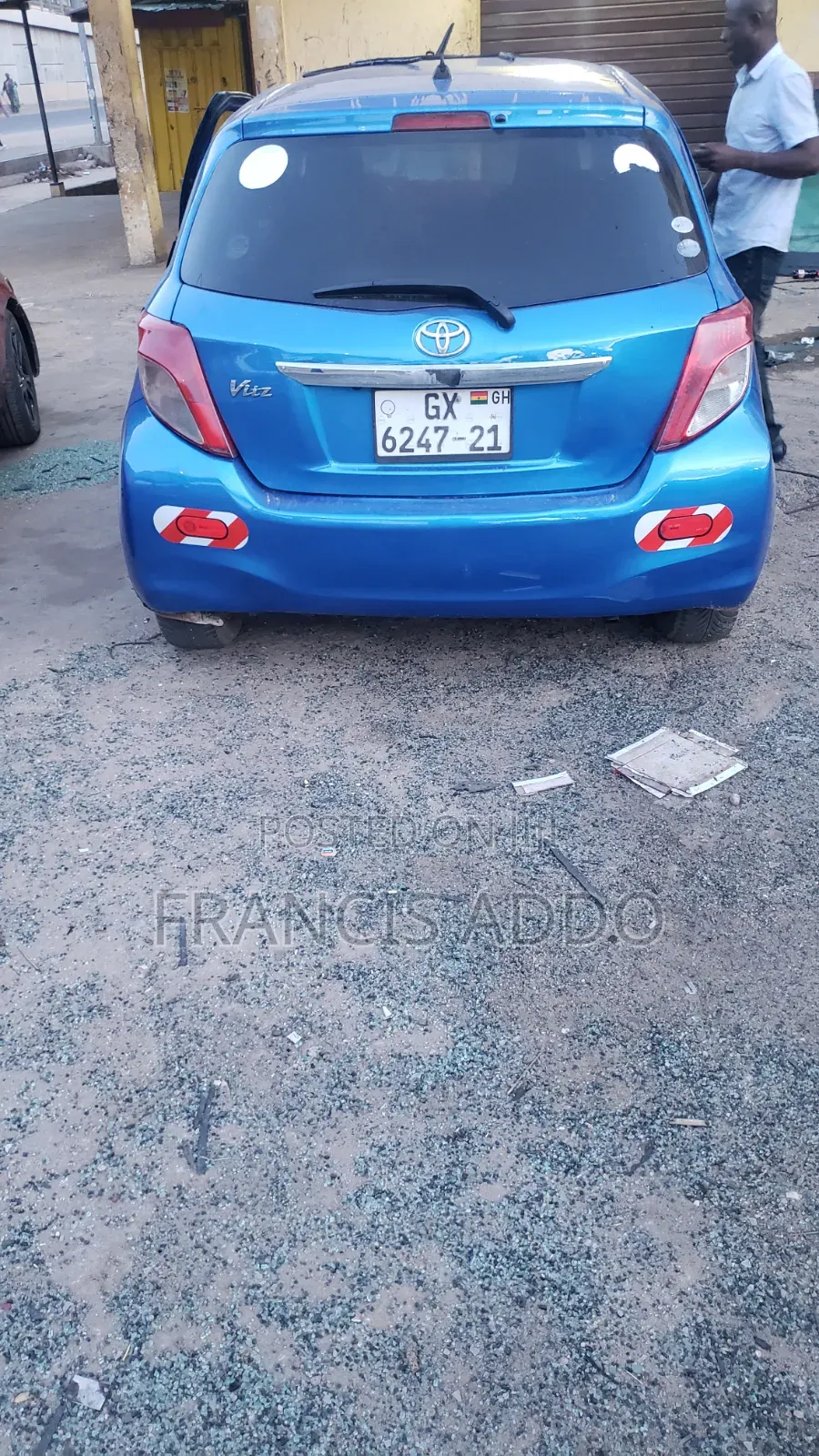 Toyota Vitz 2012 Blue
