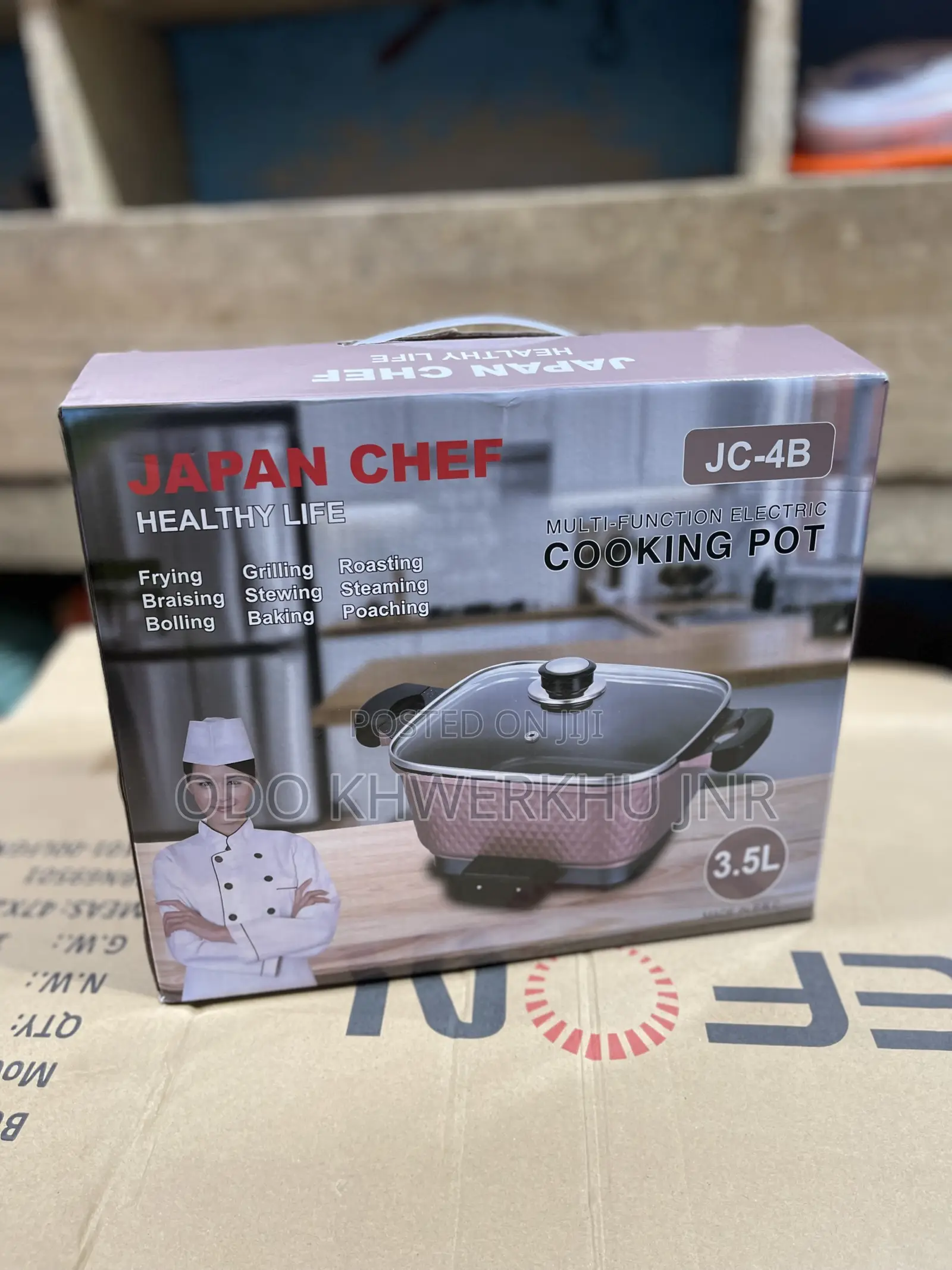 Multipurpose Electric Cooking Pot 3.5litres