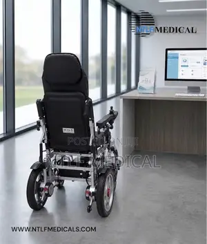 Electric Wheelchair Long Back (Reclinable, Convertible, Foldable)