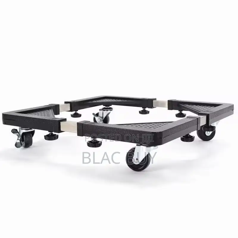 4 Wheels Removable Mobile Base Enclosed Trolley for Fridge Etc