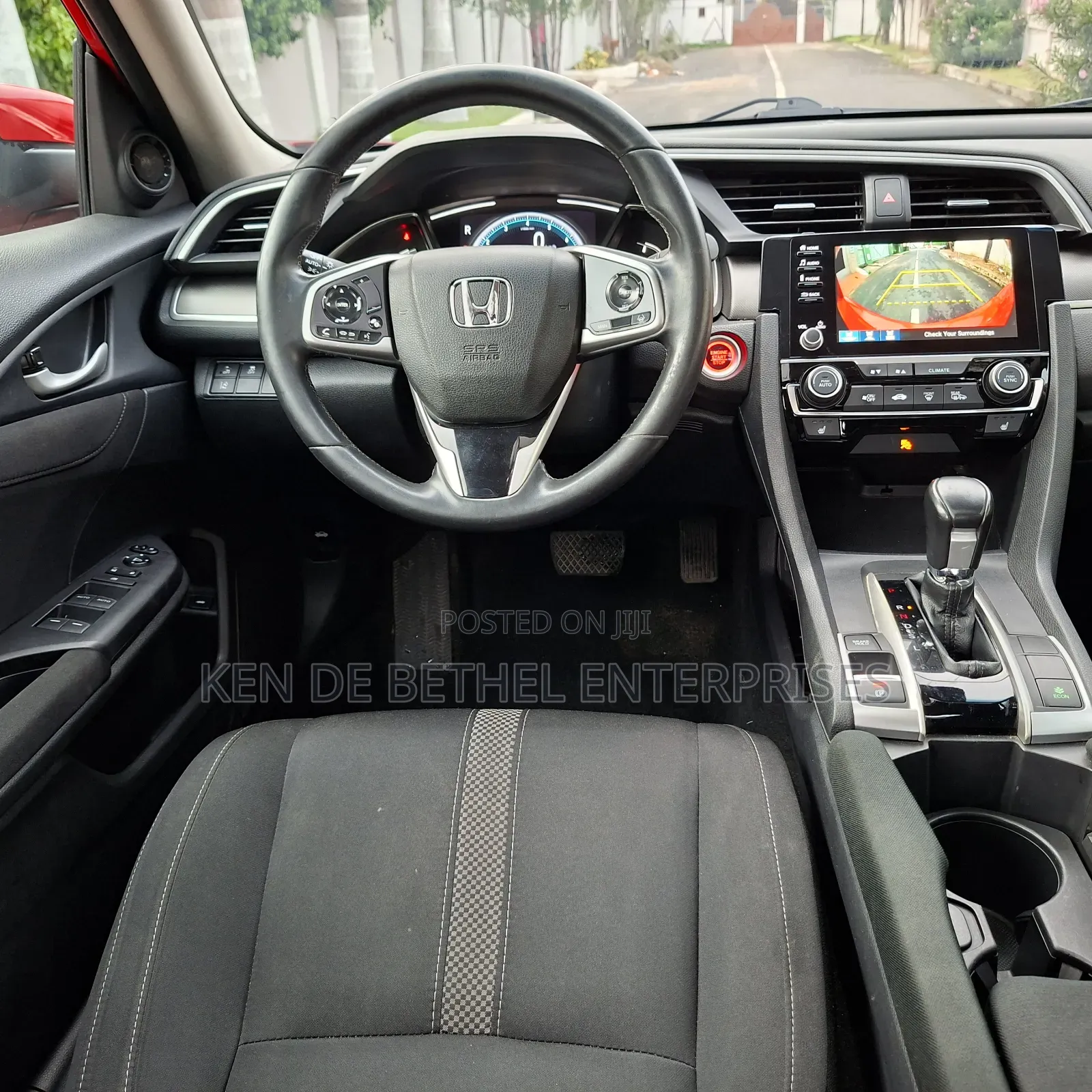 Honda Civic Sport Sedan 2019 Red