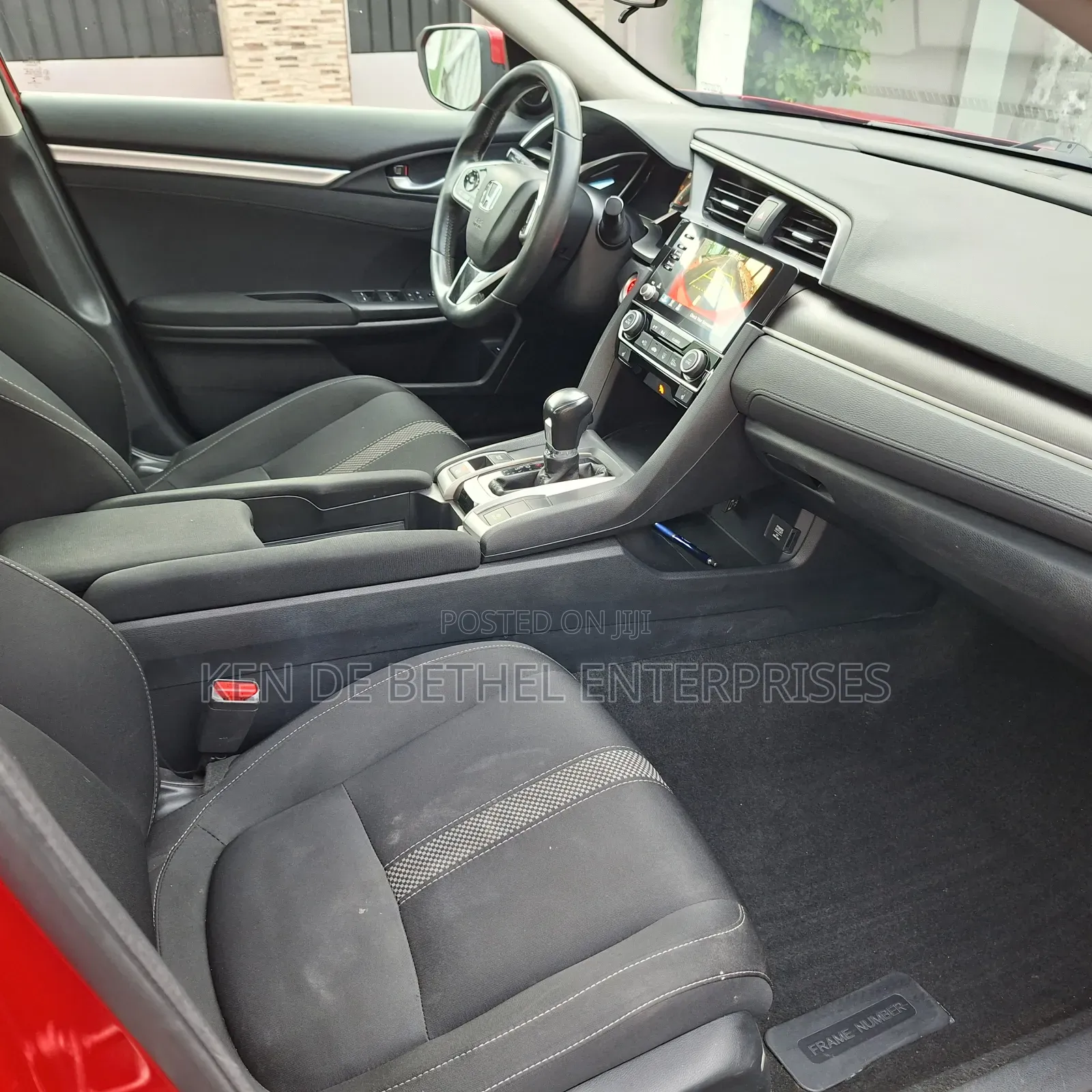 Honda Civic Sport Sedan 2019 Red